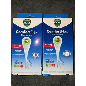 2 PACK - Comfortflex Thermometer - NEW s23